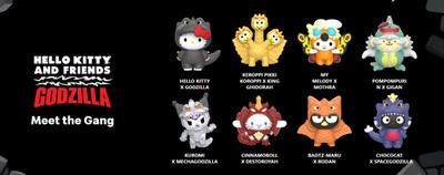 2026 McDONALD'S Hello Kitty X Godzilla HAPPY MEAL TOYS Or Set