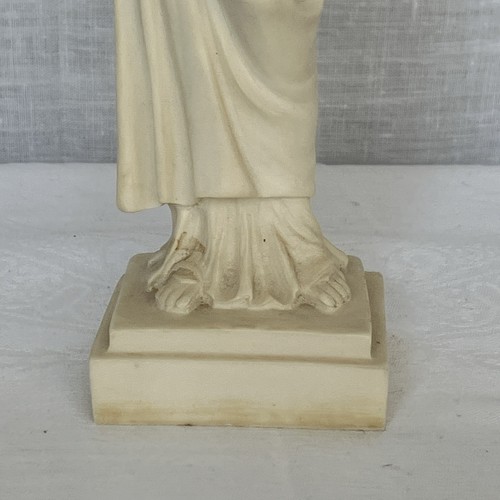 Greek Lady Statue Figurine (Venus) 10" Tall 517 g Weight Vintage - Picture 11 of 20