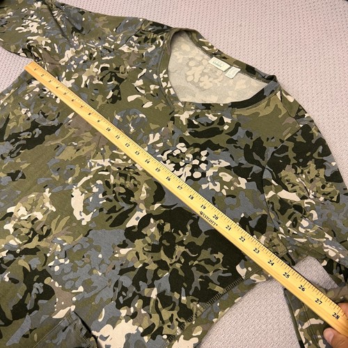 Logo Lounge Tunika Oberteil Damen 2x grün geblümt French Terry Stretch - Bild 8 von 10