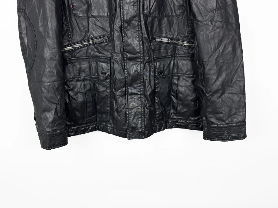 Strellson Swiss Cross Revival-w Warm Wool Lining Black Jacket - Image 4 of 4