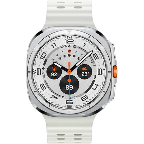 Samsung Galaxy Watch Ultra L705 47mm LTE - Titanium White EU - Afbeelding 1 van 1