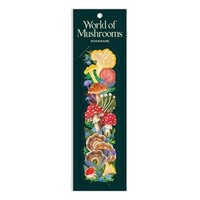 Galison - World Of Mushrooms Paper Bookmark - Bookmark - G245Z