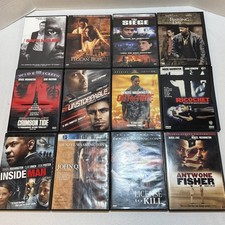 Denzel Washington Film Collection DVD Lot of 12