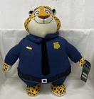 Tomy Zootopia Clawhauser 11" Plush Disney Stuffed Animal NEW W/Tags