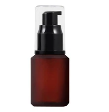 1PCS 60ML Glass Empty Upscale Refillable Cosmetic Cream Lotion Pump Bottle