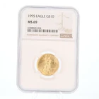 1995 American Gold Eagle 1/4 oz — photo from another recent sale