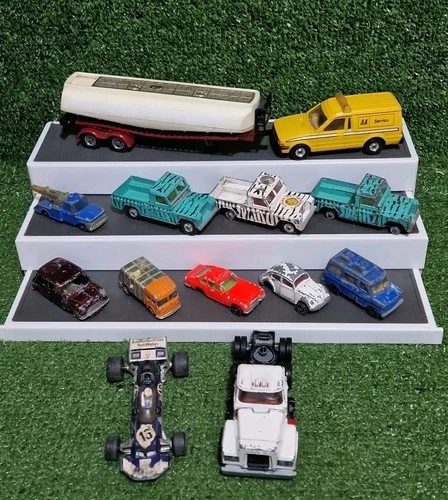 Vintage Corgi Diecast Joblot Bundle 70s /80s F1, Jeeps, Lorries Playworn Spares