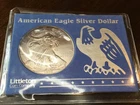 Littleton Coin Company 1996 American Eagle 1 oz Silver Dollar .999