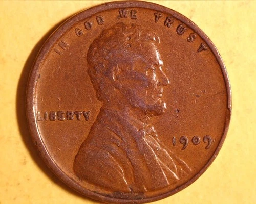1909 VDB  LINCOLN WHEAT  PENNY IN VF  COND.** 120-6F