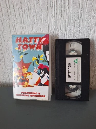 HATTY TOWN 5 EPISODES ~ VHS