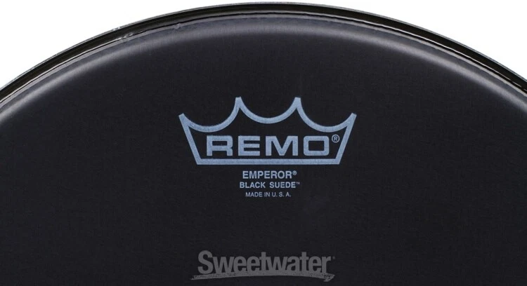 Remo Emperor Black Suede Drumhead 13