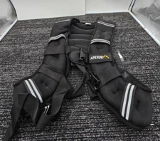 APEXUP Weighted Vest Reflective Stripe Black Strength Training Fitness Exercise