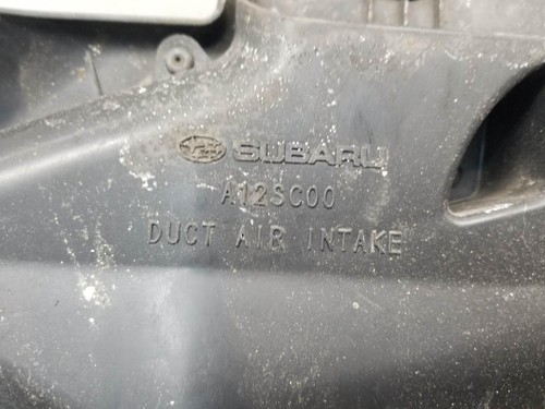 2012 SUBARU FORESTER AIR INTAKE DUCT #009601 - Picture 2 of 5