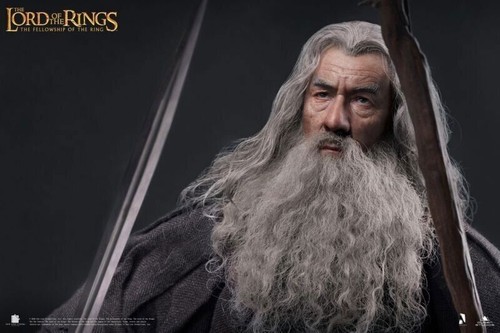 Figura de acción Queen Studios QS Gandalf INART 1/6 A002N modelo Lord Rings en stock - Imagen 3 de 8