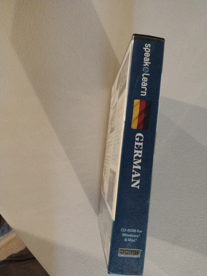 Selectsoft Publishing Speak & Learn German for PC, Mac (New-Sealed) - Image 2 of 3