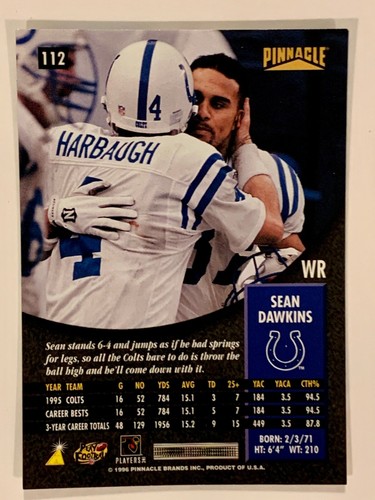 1996 Pinnacle NFL Trading Cards. You Pick em to complete your set! - Picture 216 of 368