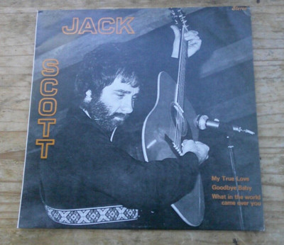 JACK SCOTT 1984 UK VINYL LP (ROCK 'N' ROLL, MY TRUE LOVE, BURNING BRIDGES)