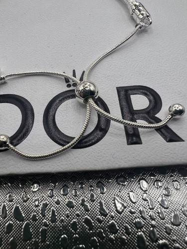 Pandora - Sterling Silver Chain Slider Adjustable Bracelet - 598699CO1 - Picture 4 of 4