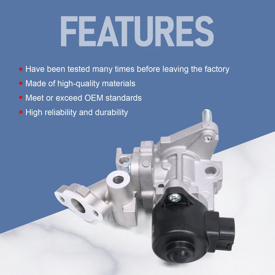 Nueva válvula EGR con junta 04004-58137 compatible con Toyota Prius V 2012-2017 1,8 L Foto 2 de 4