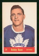 BOBBY BAUN  1957-58 PARKHURST  T20  EX+  63066