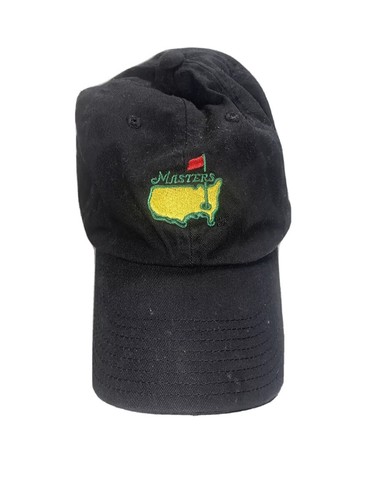 Masters PGA golf embroidered black 