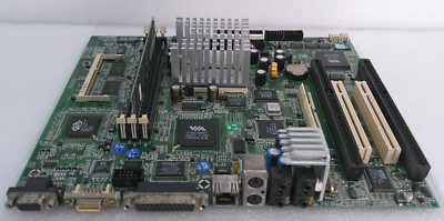 COMPAQ TPN10-01 MB W/ AMD-K6-2/350AFR CPU, HEATSINK & MEMORY