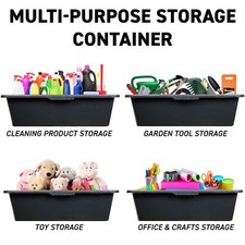 90L Garden Dog Bath Tubs, Stackable Multi Storage Containers Horse & Farm Trough