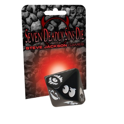 Seven Deadly Sins Die Steve Jackson Games SJG5900-03