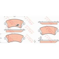 TRW BremsbeläGe GDB3288 BremsklöTze FüR Toyota Corolla ZZE12_ NDE12_ ZDE12_