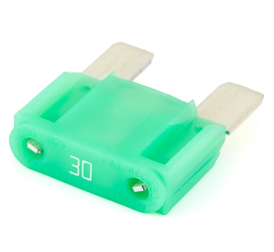 Littelfuse Maxi Blade Fuse 30 Amp Green MAX30BP 1 pc Replacement EO Quality Fit - Image 3 of 4