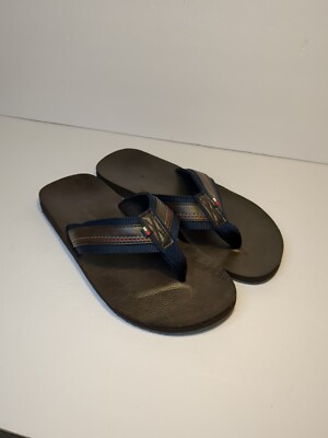 Tommy Hilfiger Dark Brown Leather Flip-Flop Sandals NWOT 9 M Tommy Hilfiger Women main image 4
