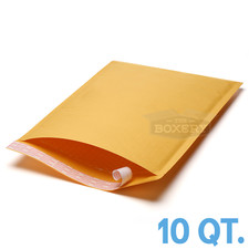 10 4 9.5 x 14.5 Kraft Bubble Padded Envelopes Mailers from The Boxery