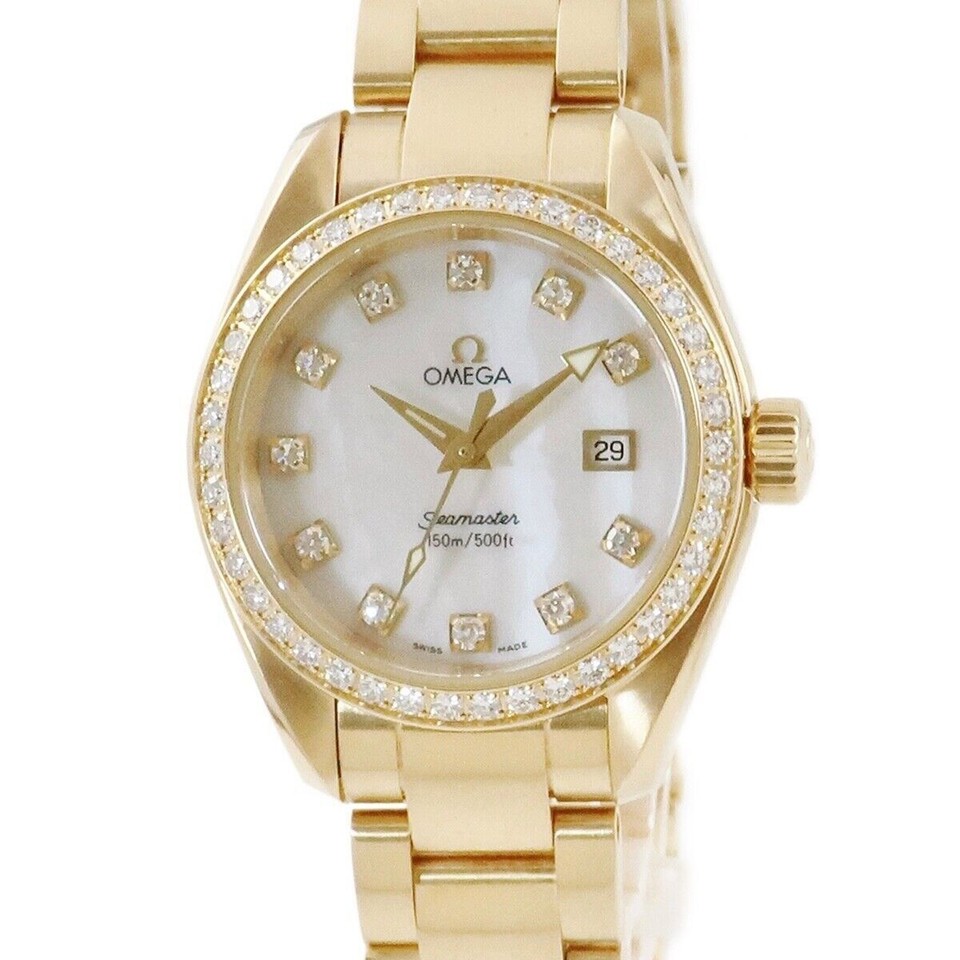 OMEGA Seamaster - 29 mm, Yellow Gold for sale | eBay