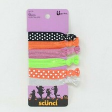 Scunci Halloween Ponytailers 6PK