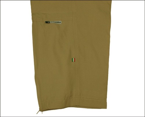 Nuevos pantalones inferiores Diadora w30"" 33"" forrados bolsillos con cremallera dobladillos S M - Imagen 2 de 3