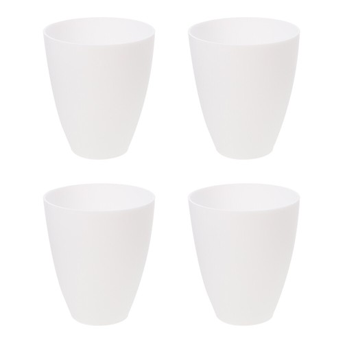 4 Pcs Plastic Lampshade Delicate Light Cover Small Flat Head Shape