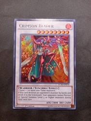 Crimson Blader LC5D-EN074 Secret Rare 1st Edition Yu-Gi-Oh! TCG