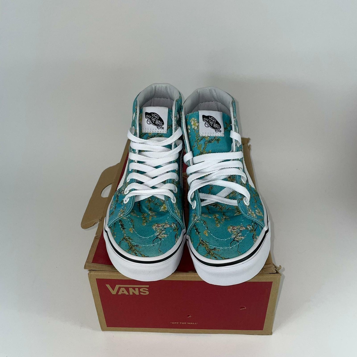Vans Sk8 Hi VINCENT VAN GOGH ALMOND BLOSSOM Men Size