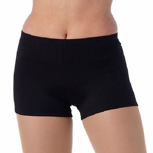 Black Spandex Shorts Child X-Small Dance Costume Boyshorts Playground Cartwheel