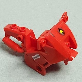 LEGO 52035pb09 Motorcycle Fairing City Fire Logo 60000 Both Sides Red x1 Genuine