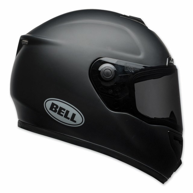 BELL SRT MOTORCYCLE HELMET MATTE FLAT BLACK SNELL DOT APPROVED FREE