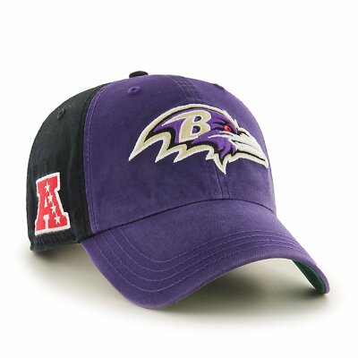 Fan Favorite NFL Baltimore Ravens Clean Up Cap//Hat