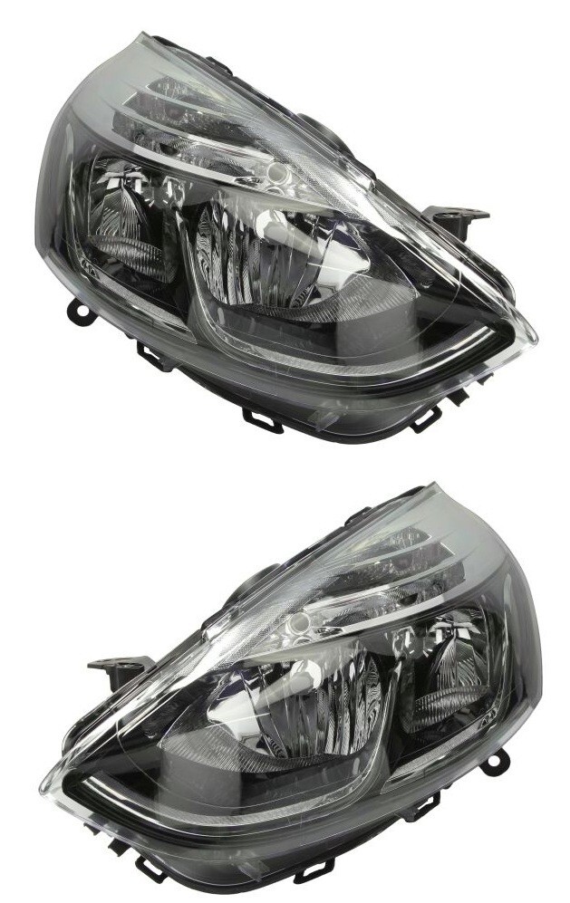 Phare Clio IV 2012-2016 moteur électrique intégré feux avant H7 H1 côté droit