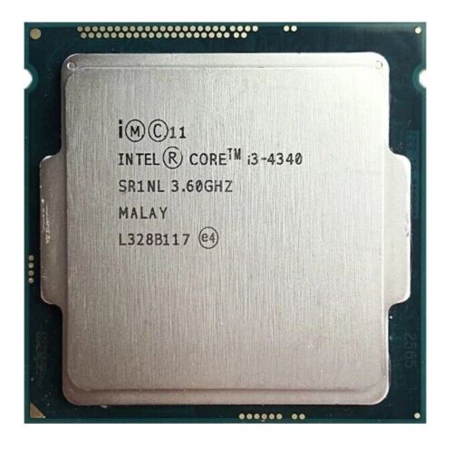 Intel Core i3-4340 SR1NL Dual Core Processor 3.6 GHz, Socket LGA1150, 54W CPU - Picture 1 of 1