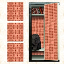 Magnetic Locker Wallpaper Made in USA - Pack of 3 Sheets - Geometric  vg 018 