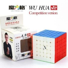 QiYi WuHua V2 6x6x6 Stickerless MoGangGe Speed Cube from USA