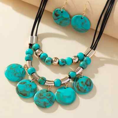 Tribal Jewelry Set Match Daily Outfits Party Accessories Tribal Jewelry Gift