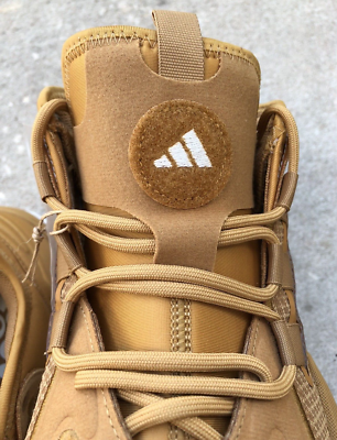 Adidas Basketball BYW Select Mesa Brown White Court Shoes  display picture 1