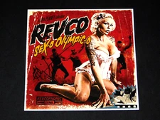 AL JOURGENSEN OF MINISTRY SIGNED REVCO SEX-O OLYMPIC-O 12X12 ALBUM COVER PHOTO!!