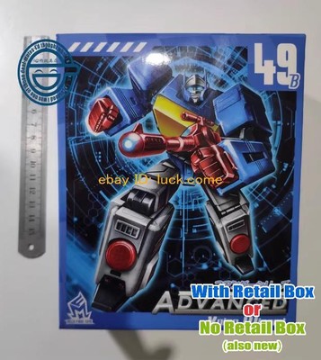 MFT mf 49B Blaster Emitter Radio IDW G1 4in Blue Action Figure Robot Deformabl